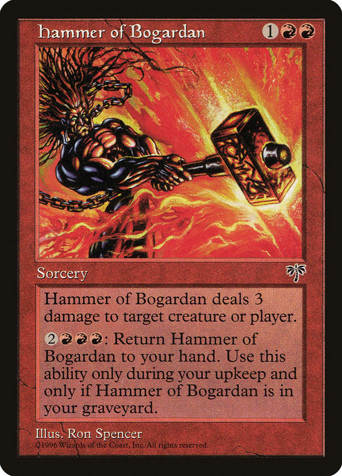 Hammer of Bogardan [Mirage] 