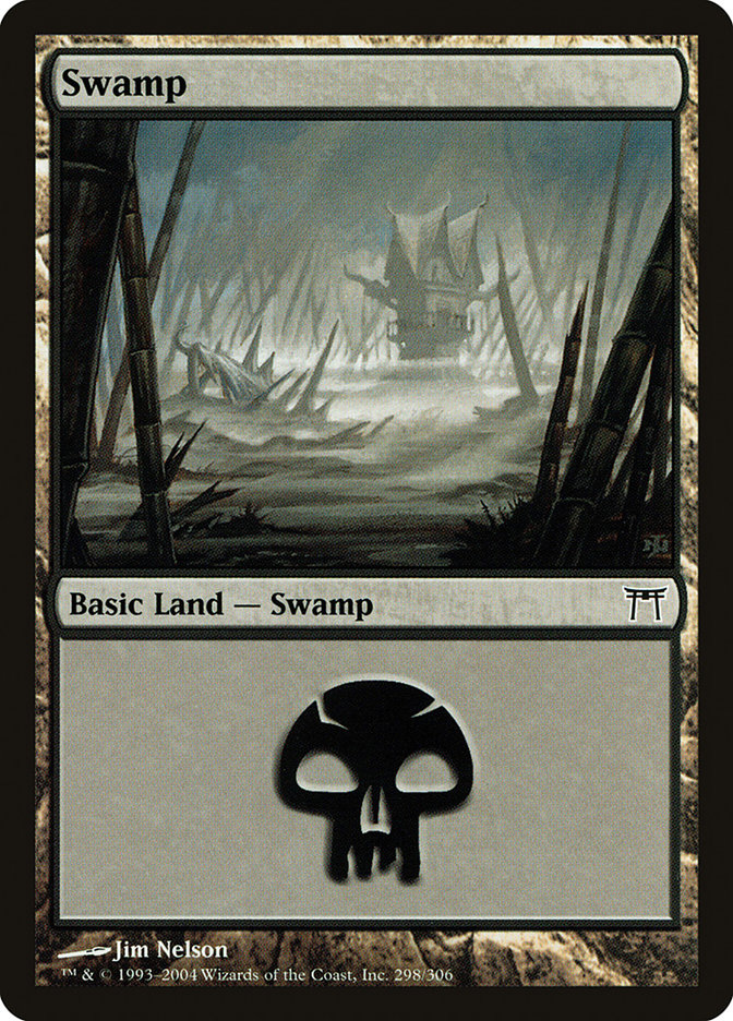 Swamp (298) [Champions of Kamigawa] 