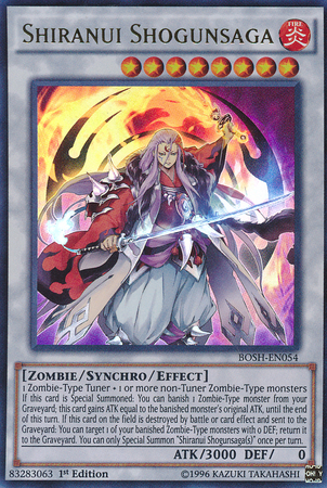 Shiranui Shogunsaga [BOSH-EN054] Ultra Rare 