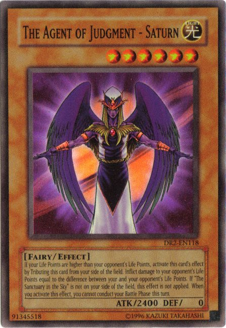 The Agent of Judgment - Saturn [DR2-EN118] Super Rare 