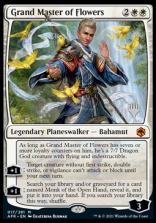 Grand Master of Flowers (Promo Pack) [Dungeons & Dragons: Adventures in the Forgotten Realms Promos] 