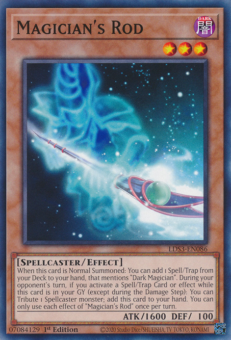 Magician's Rod [LDS3-EN086] Common 