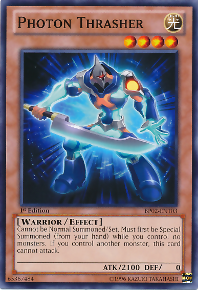 Photon Thrasher [BP02-EN103] Mosaic Rare 