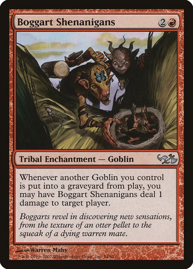 Boggart Shenanigans [Duel Decks: Elves vs. Goblins] 