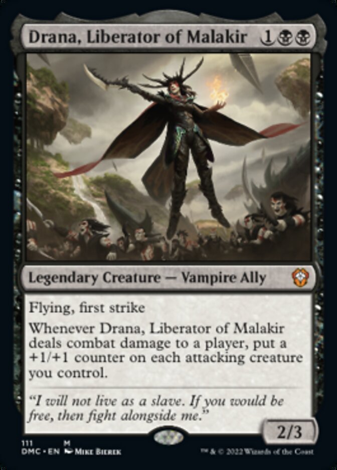 Drana, Liberator of Malakir [Dominaria United Commander] 