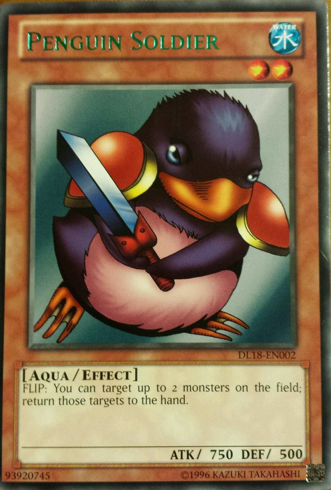 Penguin Soldier (Green - DL18) [DL18-EN002] Rare 