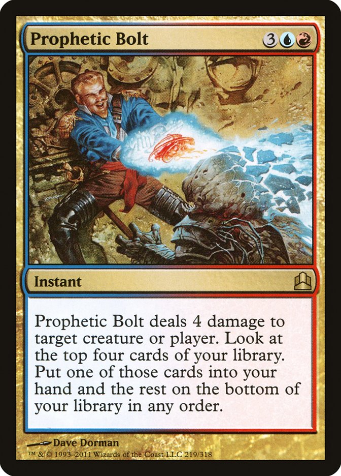 Prophetic Bolt [Commander 2011] 