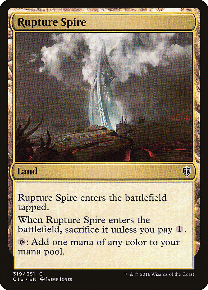 Rupture Spire [Commander 2016] 