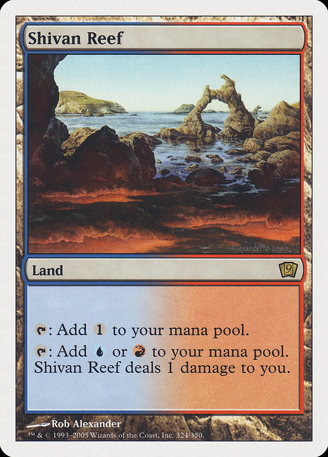 Shivan Reef [Ninth Edition] 