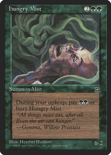 Hungry Mist (Gemma Flavor Text) [Homelands] 