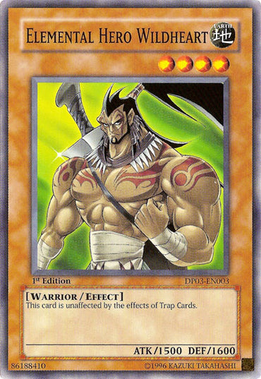 Elemental Hero Wildheart [DP03-EN003] Common 
