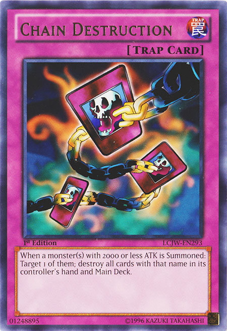 Chain Destruction [LCJW-EN293] Rare 