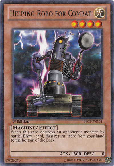 Helping Robo for Combat [BP01-EN181] Starfoil Rare 