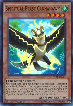Spiritual Beast Cannahawk [THSF-EN027] Super Rare 