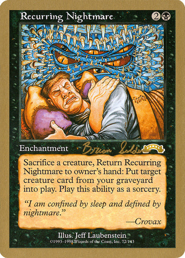 Recurring Nightmare (Brian Selden) [World Championship Decks 1998] 