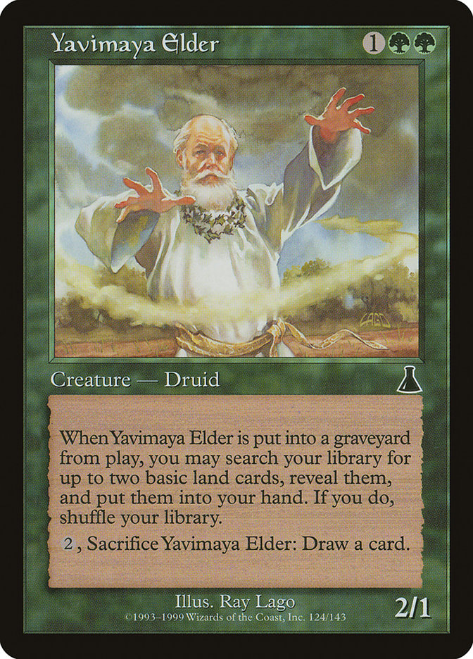 Yavimaya Elder [Urza's Destiny] 