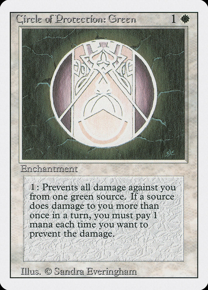 Circle of Protection: Green [Revised Edition] 