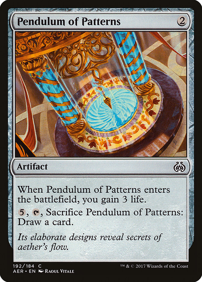 Pendulum of Patterns [Aether Revolt] 