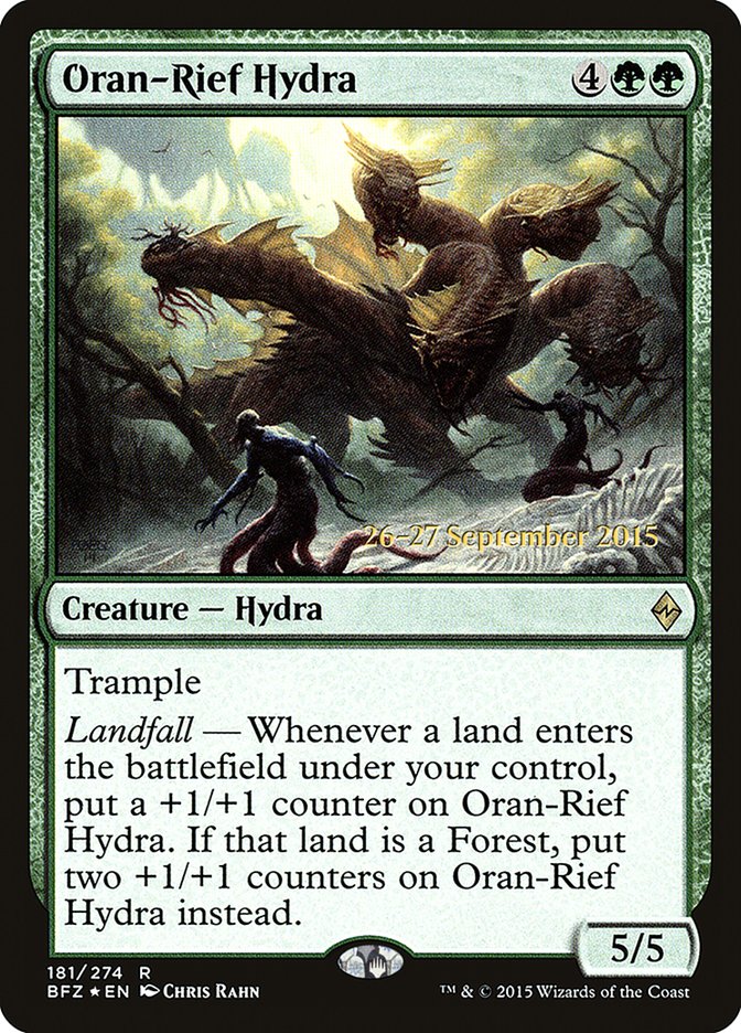 Oran-Rief Hydra [Battle for Zendikar Prerelease Promos] 