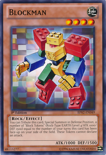 Blockman [BP02-EN049] Mosaic Rare 