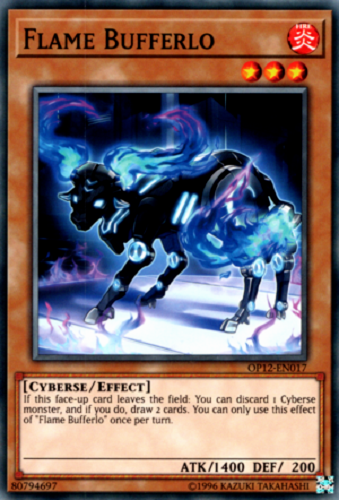 Flame Bufferlo [OP12-EN017] Common 