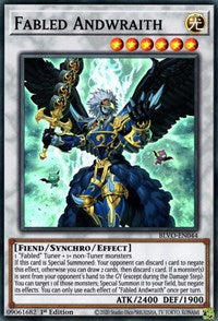 Fabled Andwraith [BLVO-EN044] Super Rare 