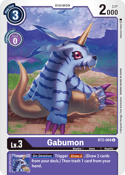 Gabumon [BT2-069] [Release Special Booster Ver.1.0] 