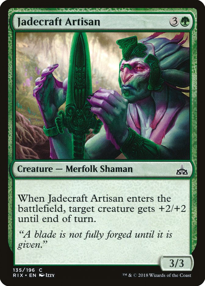 Jadecraft Artisan [Rivals of Ixalan] 