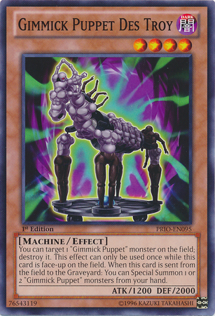 Gimmick Puppet Des Troy [PRIO-EN095] Common 