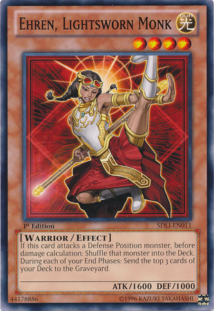 Ehren, Lightsworn Monk [SDLI-EN011] Common 
