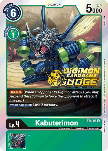 Kabuterimon [ST4-08] (Judge Pack 1) [Starter Deck: Giga Green Promos] 