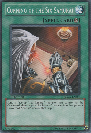Cunning of the Six Samurai [LCGX-EN256] Common 