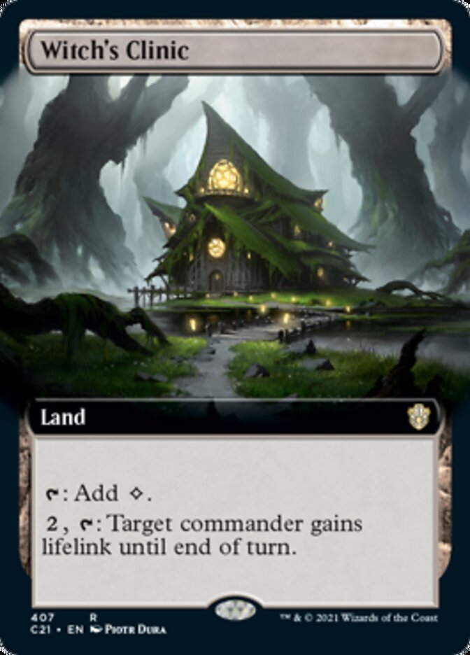 Witch's Clinic (Extended Art) [Commander 2021] 