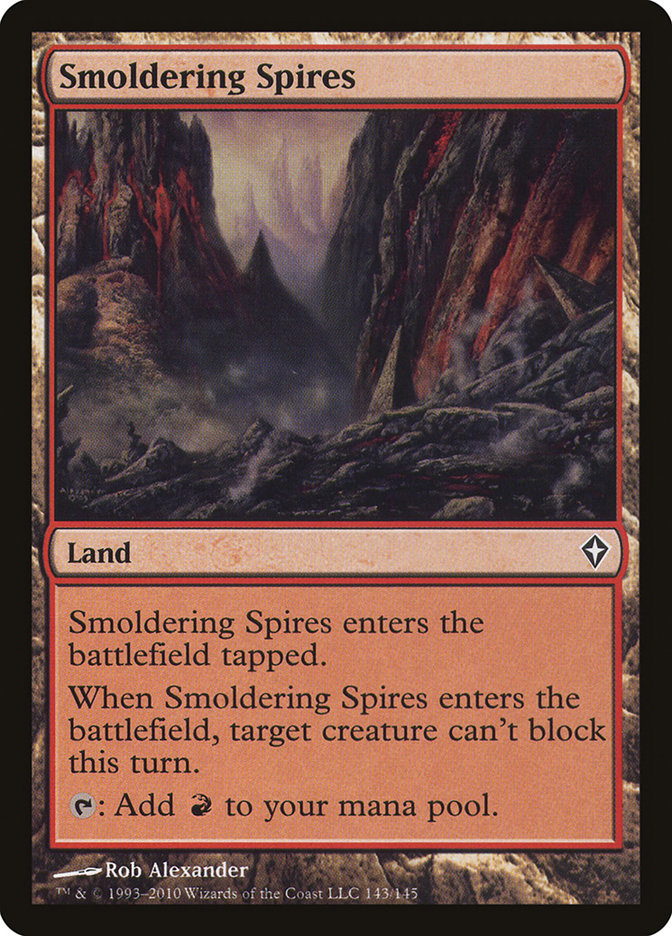 Smoldering Spires [Worldwake] 