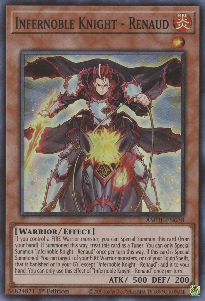 Infernoble Knight - Renaud [AMDE-EN038] Super Rare 