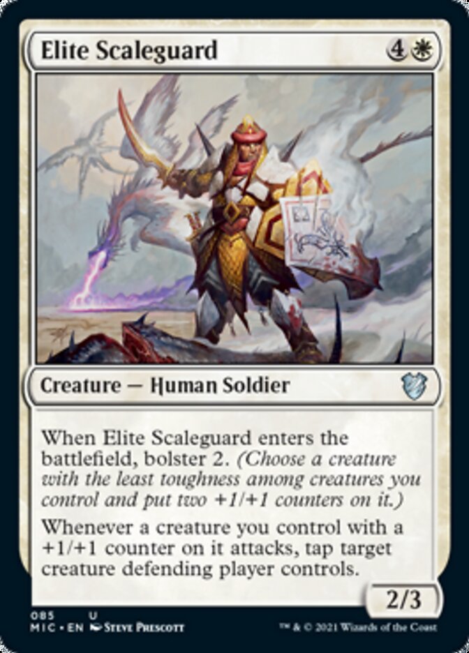 Elite Scaleguard [Innistrad: Midnight Hunt Commander] 