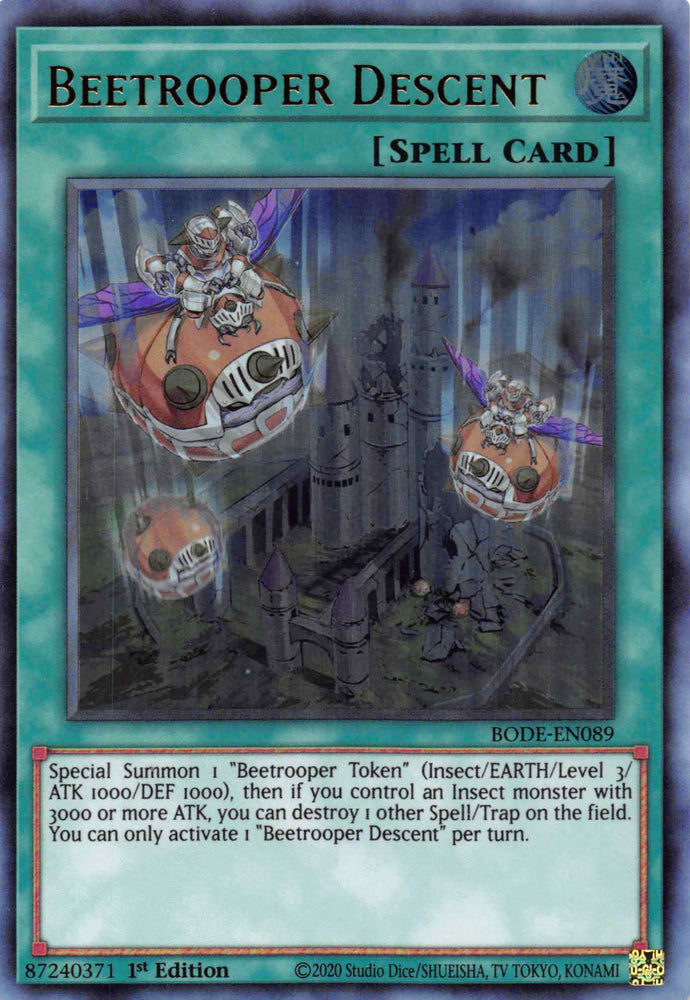 Beetrooper Descent [BODE-EN089] Ultra Rare 