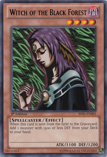 Witch of the Black Forest [BP01-EN001] Rare 