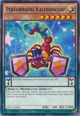 Performapal Kaleidoscorp [MP15-EN065] Rare 