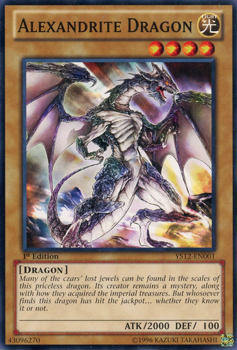 Alexandrite Dragon [YS12-EN001] Common 