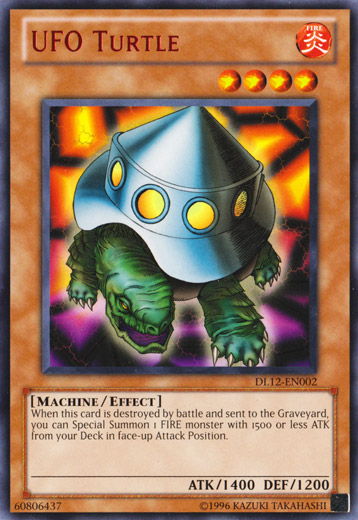 UFO Turtle (Red) [DL12-EN002] Rare 