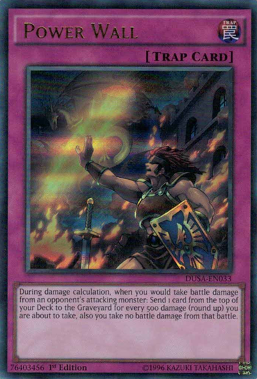Power Wall [DUSA-EN033] Ultra Rare 