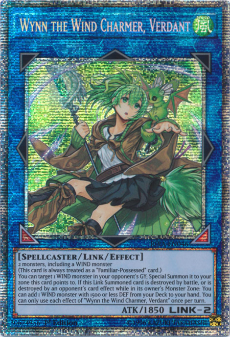 Wynn the Wind Charmer, Verdant [RIRA-EN046] Starlight Rare 