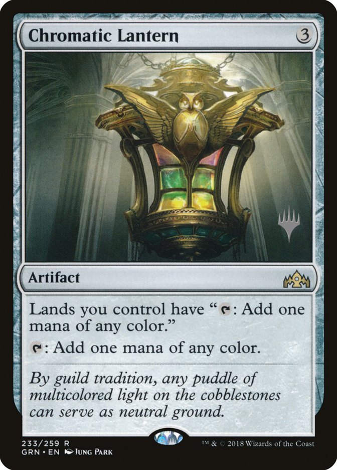 Chromatic Lantern (Promo Pack) [Guilds of Ravnica Promos] 