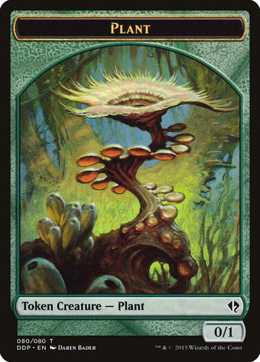 Plant Token [Duel Decks: Zendikar vs. Eldrazi] 