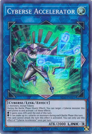 Cyberse Accelerator [IGAS-ENSE1] Super Rare 