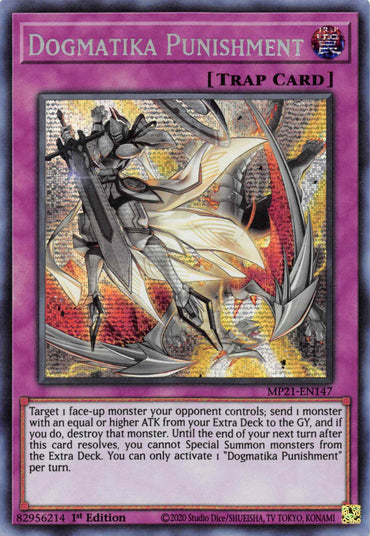 Dogmatika Punishment [MP21-EN147] Prismatic Secret Rare 