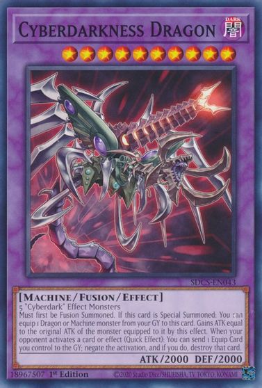 Cyberdarkness Dragon [SDCS-EN043] Common 
