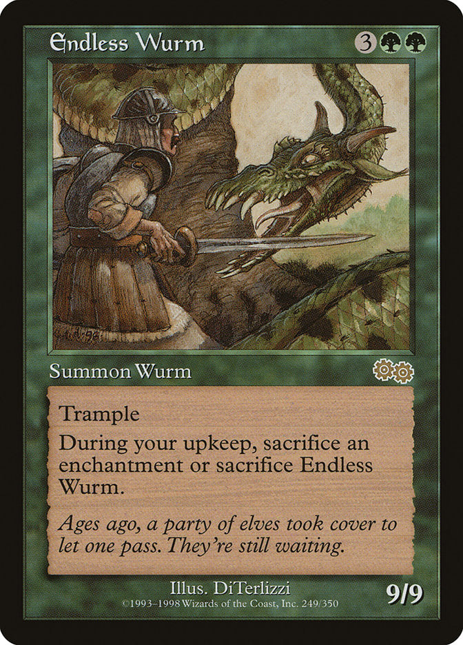 Endless Wurm [Urza's Saga] 