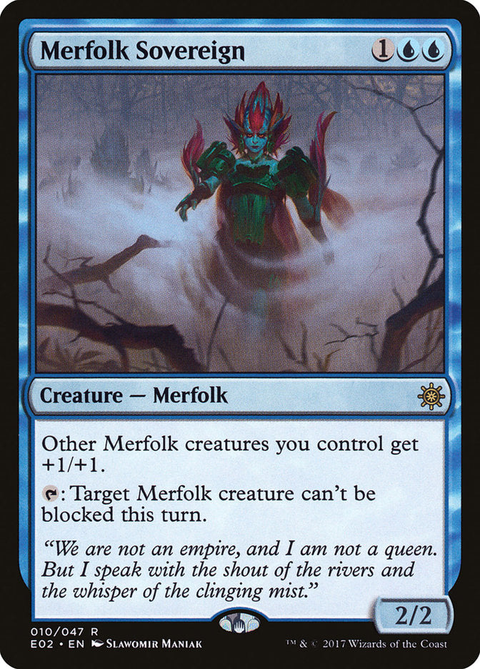 Merfolk Sovereign [Explorers of Ixalan] 